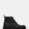 Dael de cuero negro Dael de cuero negro