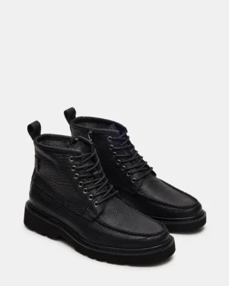 Dael de cuero negro