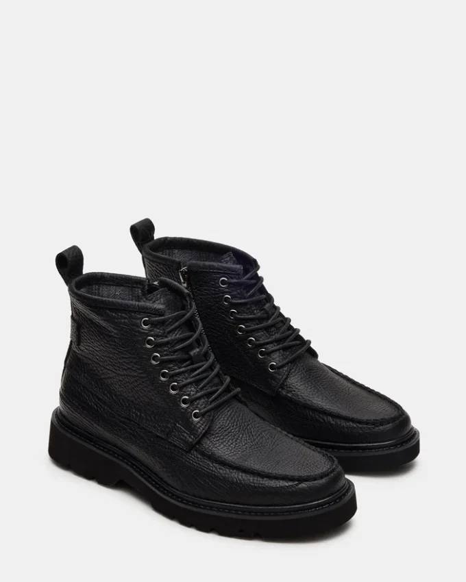 Dael de cuero negro Dael de cuero negro