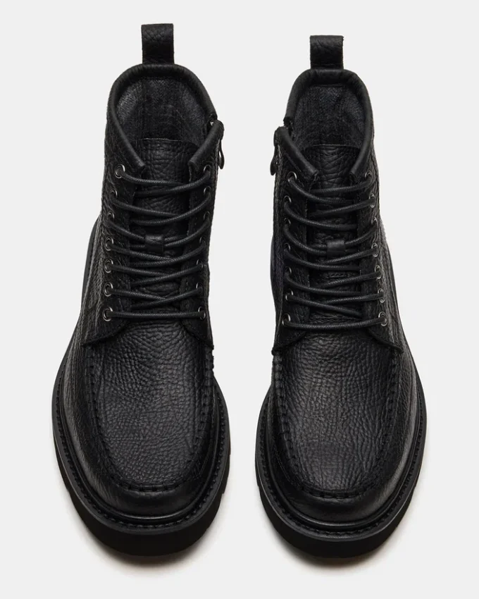 Dael de cuero negro Dael de cuero negro