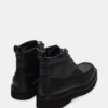 Dael de cuero negro Dael de cuero negro