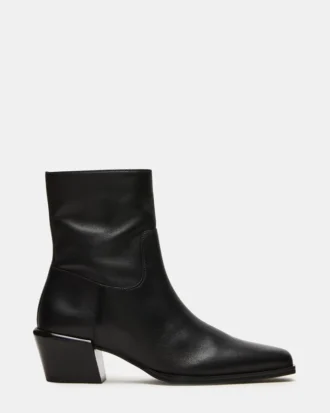 Daney de cuero negro Daney de cuero negro