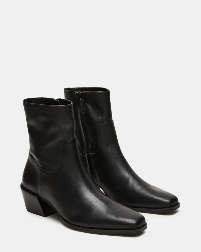 Daney de cuero negro Daney de cuero negro