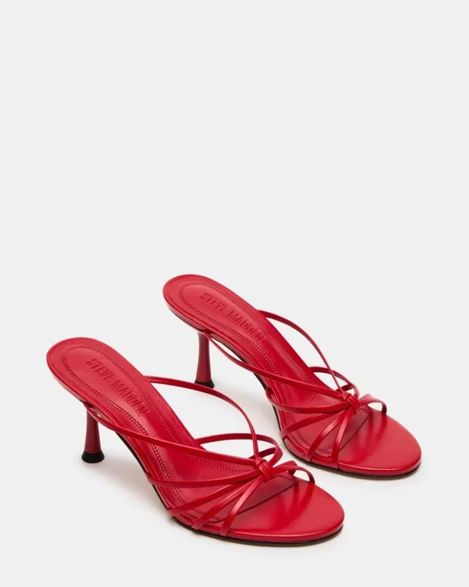 Edna de cuero rojo Edna de cuero rojo