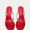 Edna de cuero rojo Edna de cuero rojo