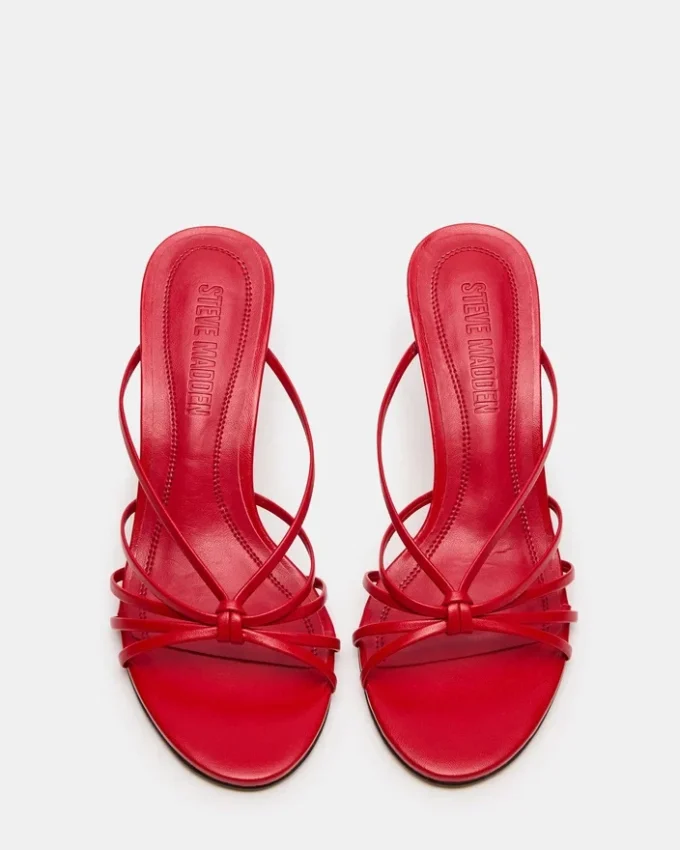 Edna de cuero rojo Edna de cuero rojo
