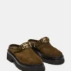 Erba Olive Suede