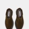 Erba Olive Suede