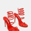 Exotica rojo anaranjado charol Exotica rojo anaranjado charol
