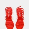 Exotica rojo anaranjado charol Exotica rojo anaranjado charol