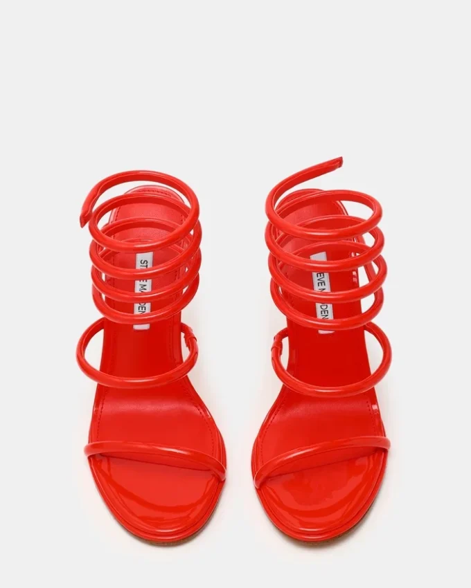 Exotica rojo anaranjado charol Exotica rojo anaranjado charol