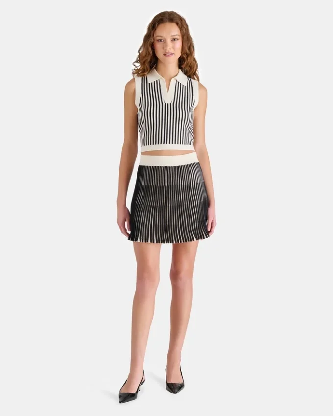 Falda Amery negra/blanca