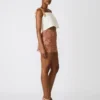 Falda Cindi Mocha Heather Falda Cindi Mocha Heather