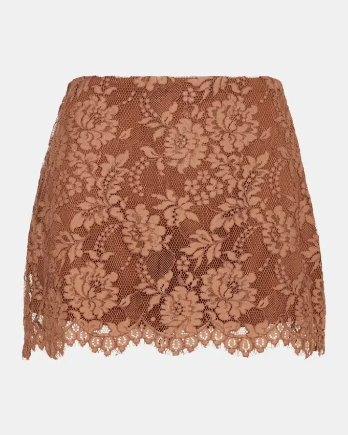 Falda Cindi Mocha Heather Falda Cindi Mocha Heather