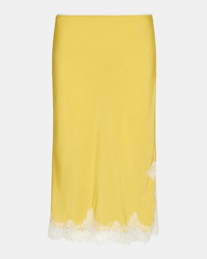 Falda Cinthia Golden Lime