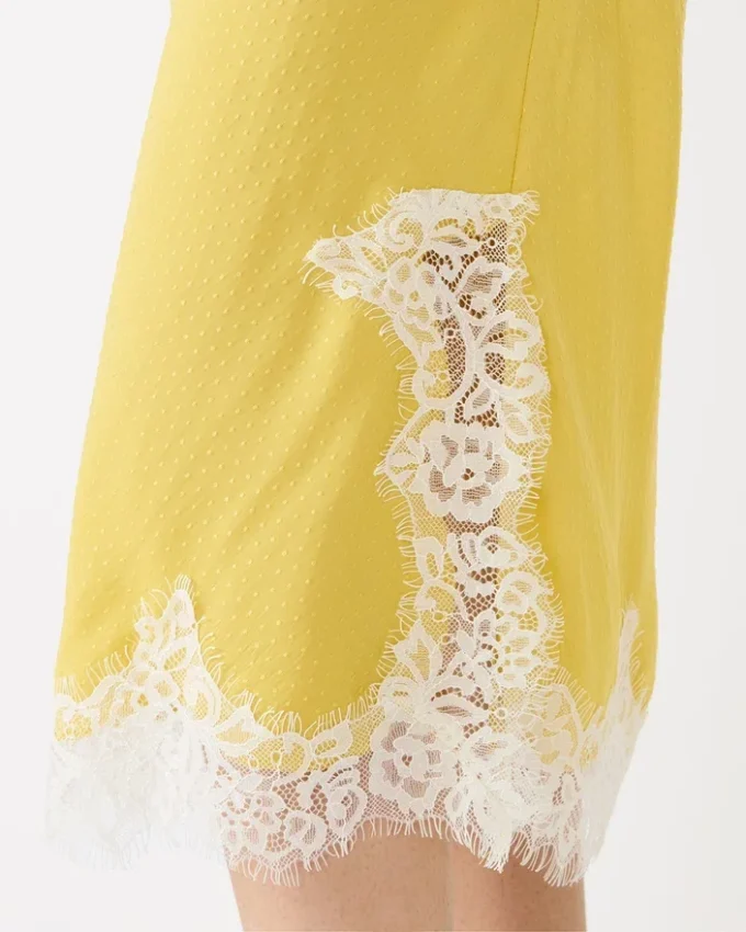 Falda Cinthia Golden Lime