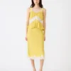 Falda Cinthia Golden Lime