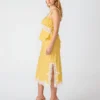 Falda Cinthia Golden Lime