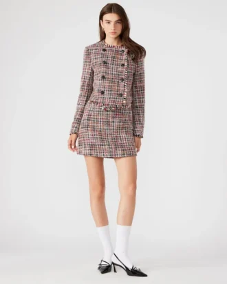 Falda Mattea Rojo multicolor