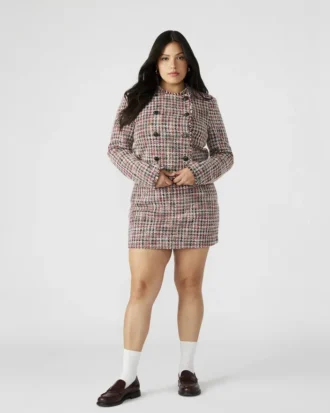 Falda Mattea Rojo multicolor