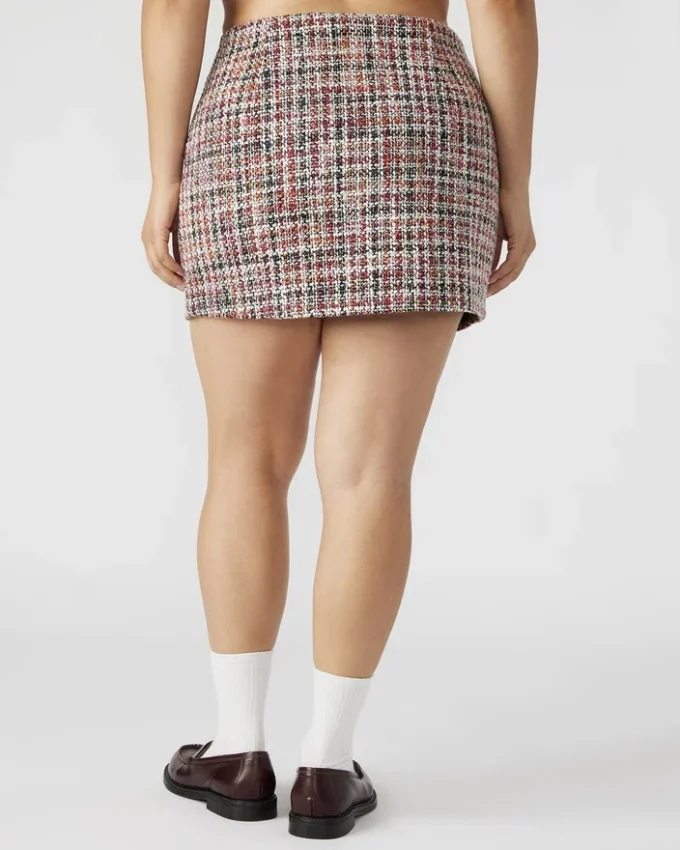 Falda Mattea Rojo multicolor Falda Mattea Rojo multicolor
