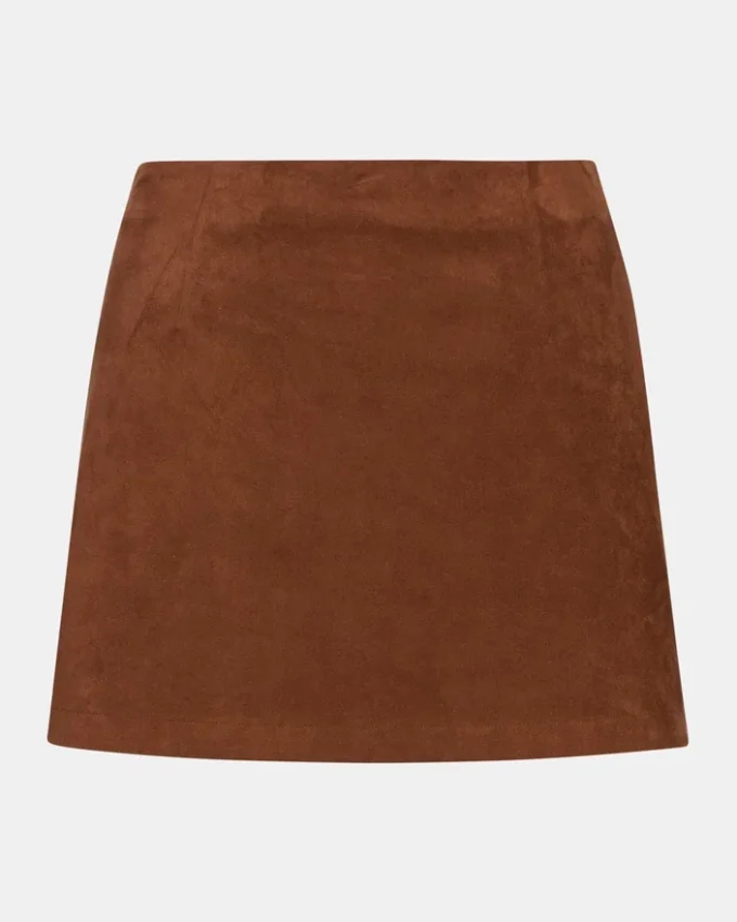 Falda-pantalón Cindi color café chicory Falda-pantalón Cindi color café chicory