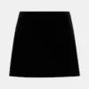 Falda-pantalón de terciopelo Cindi, negro Falda-pantalón de terciopelo Cindi, negro