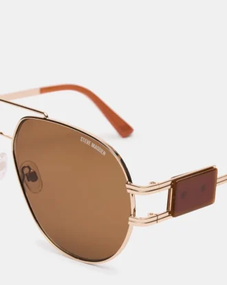 Gafas de sol Rowan doradas