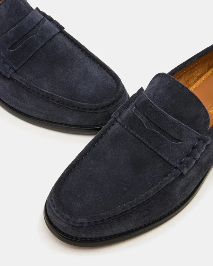 Gamuza azul marino Huckle