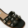 Hadyn Studs de cuero negro Hadyn Studs de cuero negro