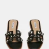 Hadyn Studs de cuero negro Hadyn Studs de cuero negro