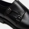 Haran de cuero negro Haran de cuero negro