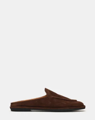 Harrington de ante marrón chocolate