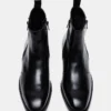 Haynes de cuero negro Haynes de cuero negro