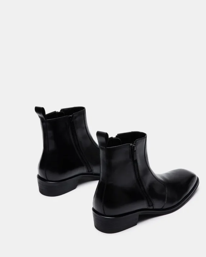 Haynes de cuero negro Haynes de cuero negro