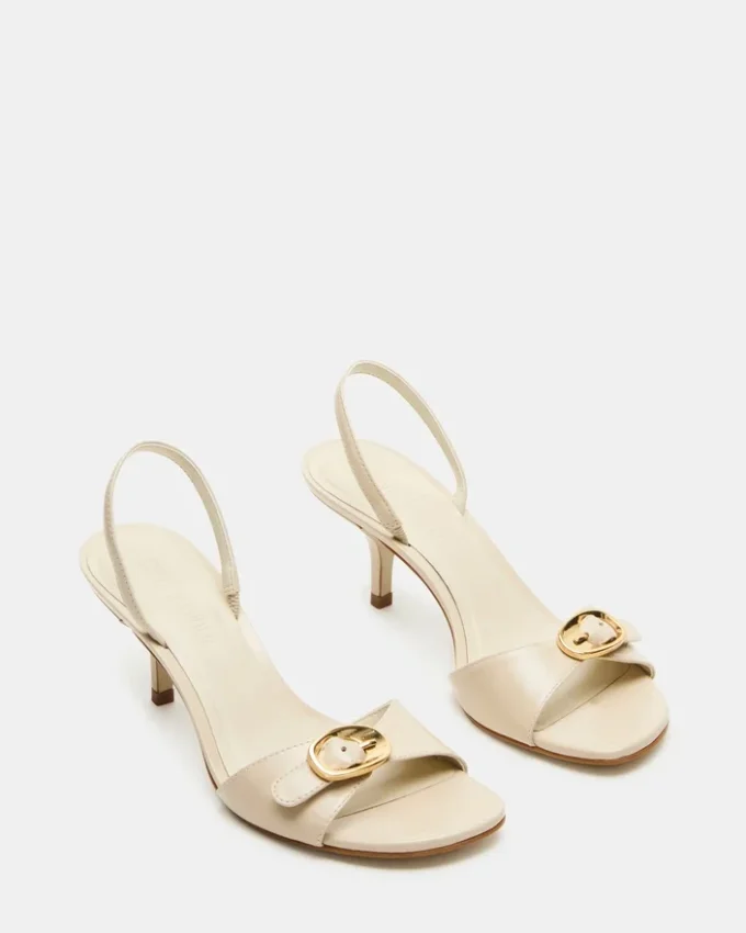 Henrietta de piel en color hueso