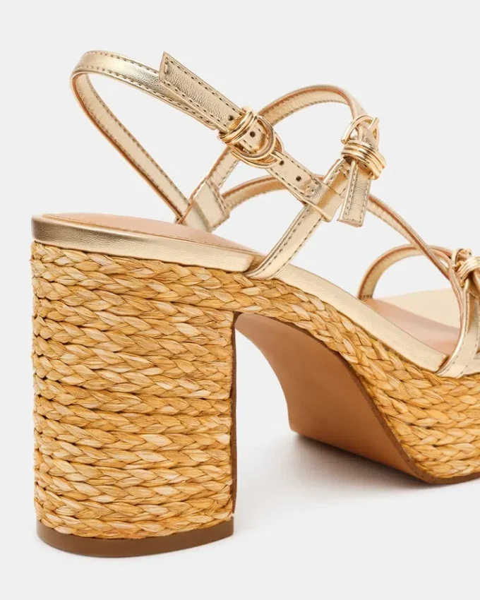 Jayce Gold Raffia Jayce Gold Raffia