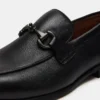 Jayshan de cuero negro Jayshan de cuero negro