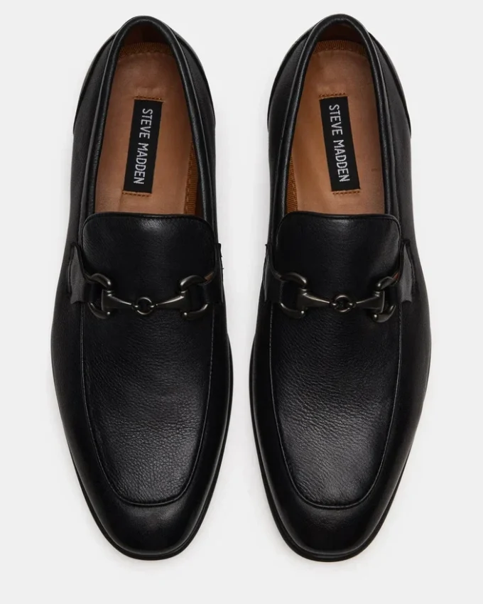 Jayshan de cuero negro Jayshan de cuero negro