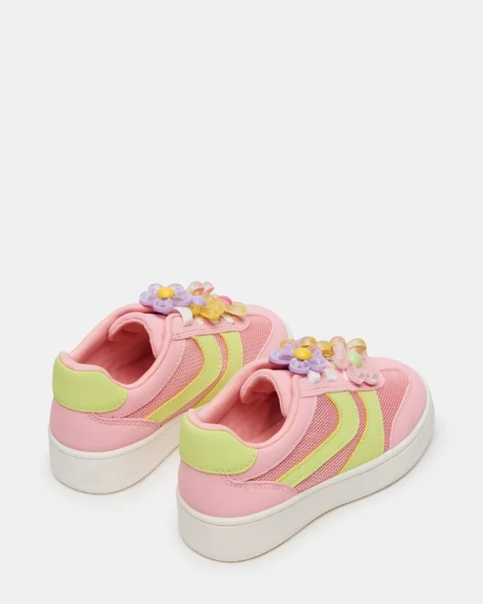 Jersey para niños pequeños en color lima/rosa