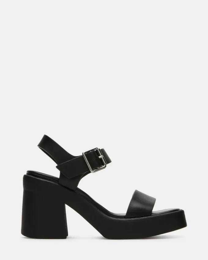 Kaylor de cuero negro Kaylor de cuero negro