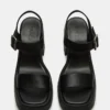 Kaylor de cuero negro Kaylor de cuero negro