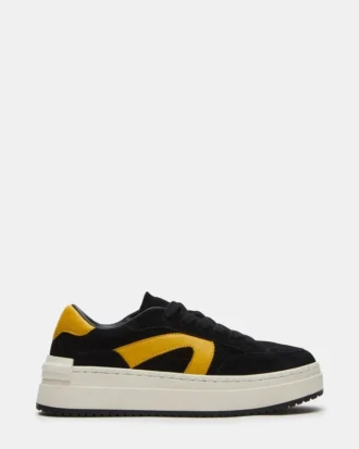 Kickflip de ante negro