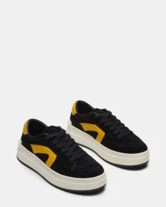 Kickflip de ante negro