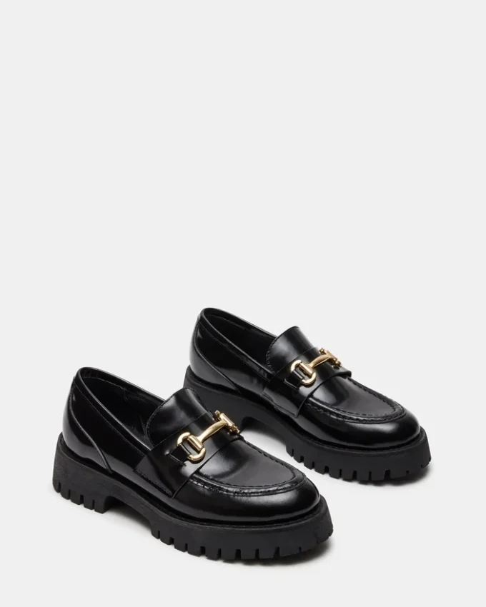 Lando de cuero negro Lando de cuero negro