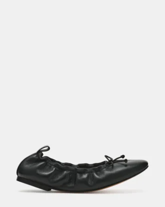 Lanti de cuero negro