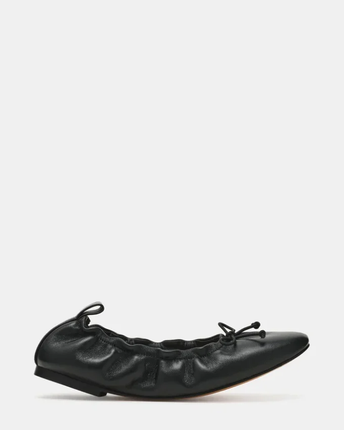 Lanti de cuero negro