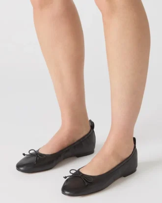 Lanti de cuero negro