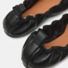 Lanti de cuero negro