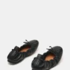 Lanti de cuero negro